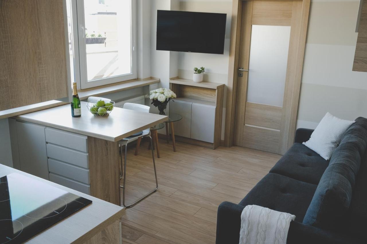 Ferienwohnung Apartament Gdynia Glowna Z Tarasem Exterior foto