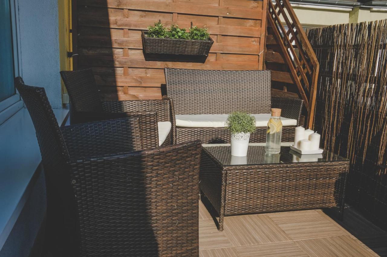 Ferienwohnung Apartament Gdynia Glowna Z Tarasem Exterior foto